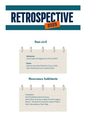 Retrospective 2025