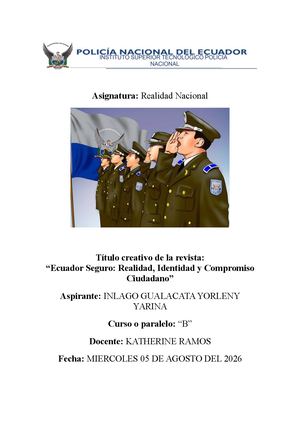 REALIDAD NACIONAL