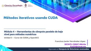 M4U3 - Presentación - S4 CUDA
