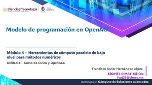 M4U3 - Presentación - S5 OpenACC