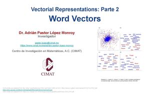 M5U2 - Presentación - Vectorial Representations P2