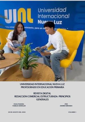 Redacción Comercial Estructurada- Principios generales