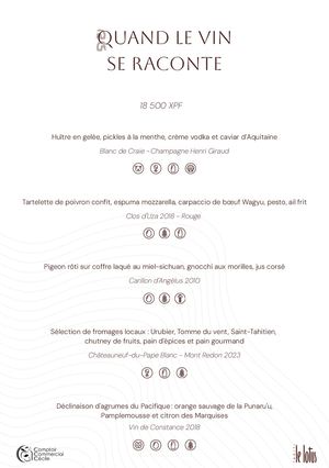 Quand le vin se raconte - Le Lotus