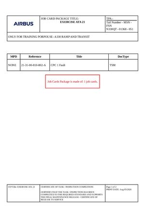 EXERCISE ATA 21 1