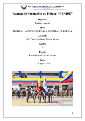 Escuela De Formación De Policías Mi Libro Asp Panchi Emelin