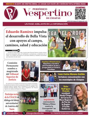 Vespertino De Chiapas 05 Agosto