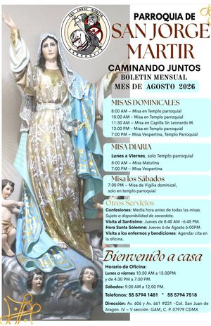 Boletin Caminando Juntos 2026 08 Agosto