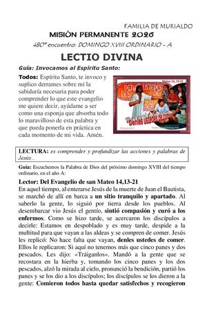 480 Domingo Xviii Ordinario A