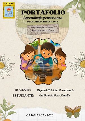 Portafolio Digital Aprendizaje Y Enseñanza En La Ciencia