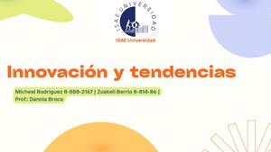 Innovación Y Tendencias En Educación Inicial