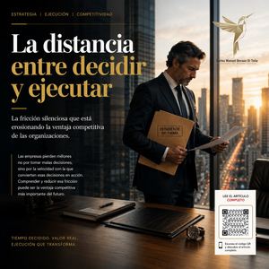 La distancia que separa decidir y ejecutar