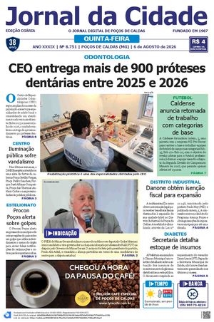 Jornal da Cidade 06 de agosto de 2026
