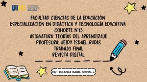 Revista Digital Yolanda Bernal