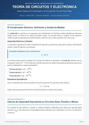 Revista Digital Circuitos Rc Rl