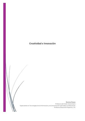 Creatividad e Innovación Isteec