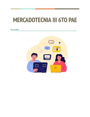 Mercadotecnia 6to Unidad I