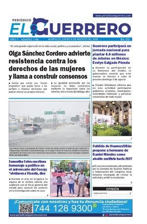 Jueves 6 de agosto del 2026