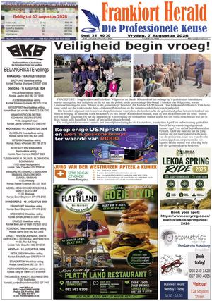 Frankfort Herald 7 Augustus