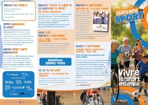 Quinzaine du Sport 2026