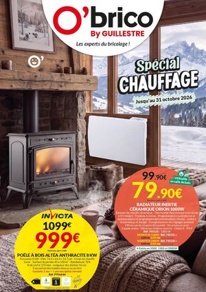 Catalogue Chauffage 2026 O'brico By Guillestre