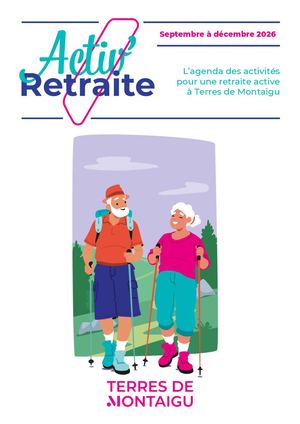Agenda Activ'Retraite - agenda de septembre à décembre2026