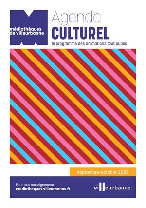 Agenda culturel sept-oct 2026