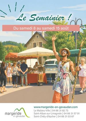 Semainier du 8 au 15 août