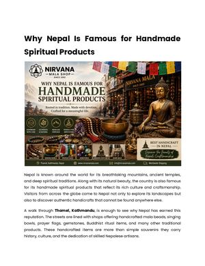 Why Nepal Is Famous For Handmade Spiritual Products (1)