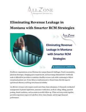 Eliminating Revenue Leakage in Montana with Smarter RCM Strategies