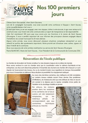 Nos 100 Premiers Jours 2 Pdf Impression