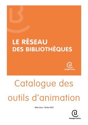 Catalogue des outils d'animation 1