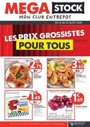 MEGA STOCK Martinique - Du 12 au 23 Août