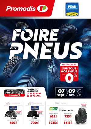 ETS PEAN - PROMODIS Foire aux Pneus 2026