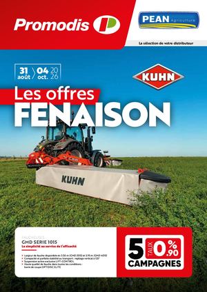 PEAN - PROMODIS Les Offres Fenaison 2026