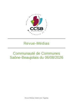 Revue De Presse 2026 08 06