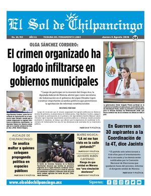 El Sol De Chilpancingo 6 Agosto 2026 Compressed
