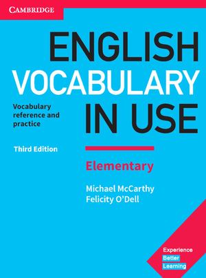 1 English Vocabulary In Use Elementary Cambridge Third Edition