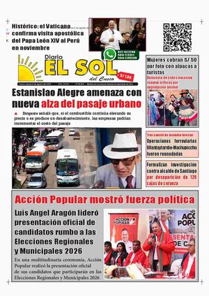 2026 08 06 Diario El Sol Cuz