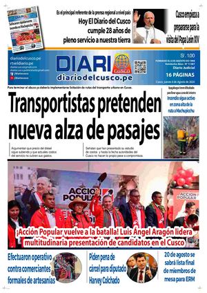 2026 08 06 Diario Del Cusco