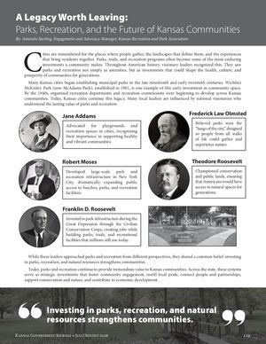 A Legacy Worth Leaving: Parks, Recreation, and the Future of Kansas Communities