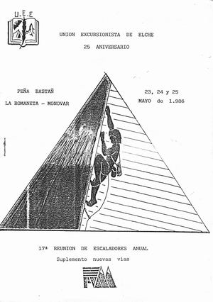 Suplemento Nuevas Vías 17ª Reunión Escaladores