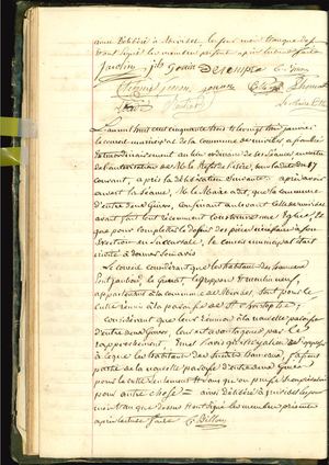 1853 - Délibérations