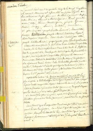 1855 - Délibérations