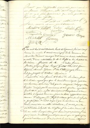 1868 - Délibérations
