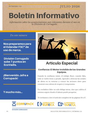Boletín Informativo Julio 2026