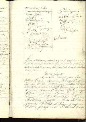 1871 - Délibérations