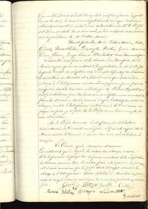 1872 - Délibérations