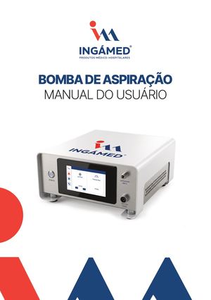 Novo 2026 Manual Bomba Aspiração