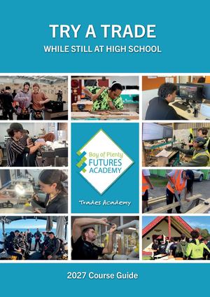 Futures Academy 2027 Course Guide