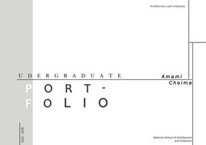 Portfolio académique- Cheima Amami